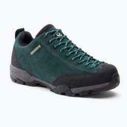 Buty turystyczne męskie SCARPA Mojito Trail. Niebieskie buty trekkingowe męskie Scarpa, bez zapięcia, trekkingowe. Za 669.99 zł.