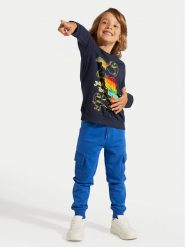 Coccodrillo Bluzka ZC4143104DBK Granatowy Regular Fit. Niebieskie t-shirty chłopięce COCCODRILLO, bez wzorów, z bawełny, bez ramiączek. Za 39.99 zł.