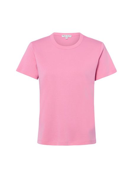 Marie Lund Koszulka Kobiety Bawełna wyrazisty róż, XXL. Czerwone t-shirty damskie Marie Lund, xxl, bez wzorów, z bawełny, bez kołnierzyka. Za 99.95 zł.