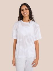 OCEANSAPART Koszulka "Ariel" w kolorze białym rozmiar: S. Białe bluzki damskie OCEANSAPART, s, bez wzorów, bez kołnierzyka, bez ramiączek. Za 105.38 zł.