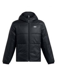 Under Armour Kurtka pikowana w kolorze czarnym rozmiar: XL. Czarne kurtki męskie Under Armour, xl, bez wzorów, bez kaptura. Za 241.56 zł.