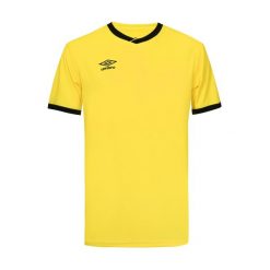Koszulka Umbro Cup. Żółte t-shirty sportowe męskie Umbro, s, z materiału, bez ramiączek, na fitness i siłownię. Za 146.00 zł.