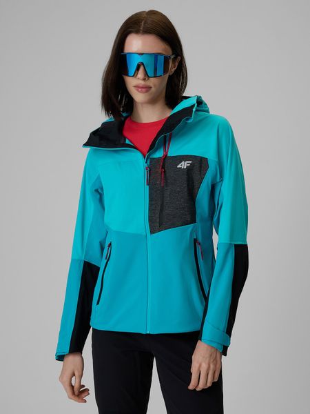 4F Вітрозахисна куртка softshell мембрана 10000 жіноча - бірюзова XXL. Kurtki softshell damskie 4f, xxl, bez wzorów, z softshellu, bez kaptura. W wyprzedaży za 4,599.90 zł.