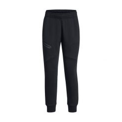 Spodnie Joggery Under Armour Unstoppable Flc Damskie. Czarne spodnie sportowe damskie Under Armour, m, z bawełny, do biegania. Za 547.00 zł.