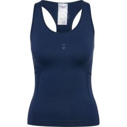 Damski tank top Hummel Flow. Niebieskie topy damskie HUMMEL, bez wzorów, bez kołnierzyka. Za 207.50 zł.