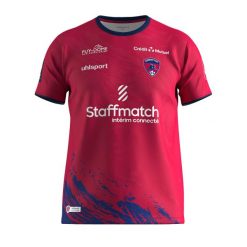 Koszulka domowa Clermont Foot 63 2023/24. Białe t-shirty damskie UHLSPORT, m, bez wzorów, z jersey, bez kołnierzyka. Za 353.00 zł.