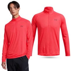 Koszulka męska treningowa Under Armour Tech z długim rękawem. Czerwone koszulki męskie z długim rękawem Under Armour, m. Za 219.99 zł.