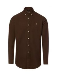 Polo Ralph Lauren koszula codzienna Mężczyźni Modern Fit Bawełna brązowy, XL. Brązowe koszule męskie Polo Ralph Lauren, m, bez wzorów, z bawełny, bez kołnierzyka, bez ramiączek. Za 689.95 zł.