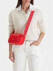 Beverly Hills Polo Club Torebka CEO-BHPC-C-015-09 Czerwony. Czerwone listonoszki damskie Beverly Hills Polo Club, bez wzorów, z materiału, bez dodatków. Za 199.99 zł.