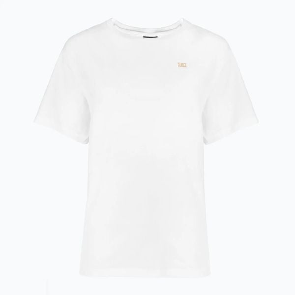 Koszulka damska EA7 Emporio Armani Train Core Lady. Białe bluzki sportowe damskie EA7 Emporio Armani, l, z bawełny, bez kołnierzyka, bez ramiączek. Za 291.60 zł.