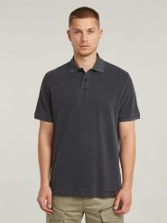 G-Star Koszulka polo w kolorze antracytowym rozmiar: XL. Czarne koszulki polo męskie G-Star, xl, bez wzorów, z bawełny, bez ramiączek. Za 183.59 zł.
