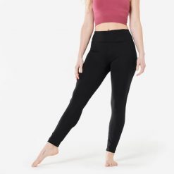 Legginsy do jogi damskie Kimjaly Premium. Czarne legginsy damskie KIMJALY, s, bez wzorów, z elastanu. Za 289.99 zł.