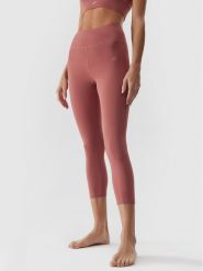 4F Legginsy 4FAW23TFTIF155 Czerwony Slim Fit. Czerwone legginsy damskie 4f, m, bez wzorów, z syntetyku, na jogę i pilates. Za 169.99 zł.