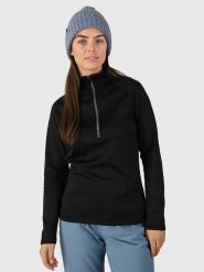 Brunotti Bluza polarowa "Tussy" w kolorze czarnym rozmiar: M. Czarne bluzy bez kaptura damskie BRUNOTTI, m, z polaru. Za 105.95 zł.