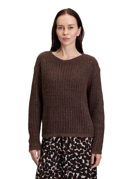Betty Barclay Sweter w kolorze brązowym rozmiar: 42. Brązowe swetry klasyczne damskie Betty Barclay, bez kołnierzyka. Za 199.95 zł.