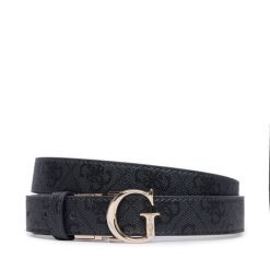 Pasek Guess. Czarne paski damskie Guess, z aplikacjami. Za 194.99 zł.