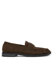 Guess Mokasyny FMJOSA SUE14 Brązowy. Brązowe mokasyny męskie Guess, ze skóry. Za 739.99 zł.
