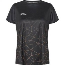 Koszulka treningowa damska RSL Jane. Czarne bluzki sportowe damskie RSL, m, bez wzorów, bez ramiączek. Za 261.00 zł.