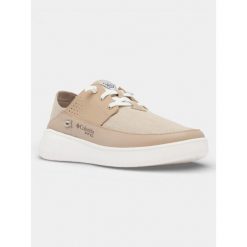 Buty Męskie Columbia Boatside Relaxed PFG. Brązowe buty trekkingowe męskie Columbia, na lato, ze skóry, bez zapięcia, trekkingowe. Za 339.00 zł.