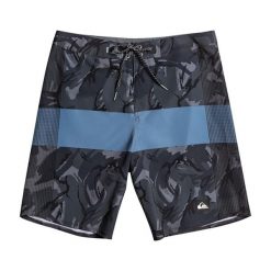 Szorty kąpielowe męskie Quiksilver Highlite Arch 19". Szare szorty sportowe męskie Quiksilver, m, z elastanu, żeglarskie. Za 149.99 zł.