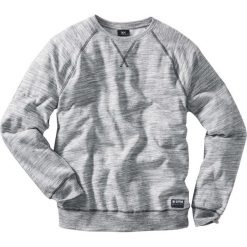 Bluza bonprix szary melanż. Szare bluzy bez kaptura męskie bonprix, l. Za 69.99 zł.