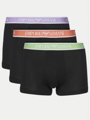 Emporio Armani Underwear Komplet bokserek EM000259 AF10779 MC061 Czarny. Czarne bokserki męskie Emporio Armani Underwear, bez wzorów, z bawełny. Za 219.99 zł.