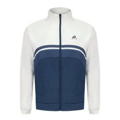 Bluza polarowa LE COQ SPORTIF CONTEMPORAIN Biały. Brązowe bluzy bez kaptura męskie Le Coq Sportif, l, z polaru. Za 276.99 zł.