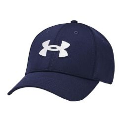 Czapka Z Daszkiem Blitzing. Niebieskie czapki męskie Under Armour, bez wzorów. Za 121.99 zł.