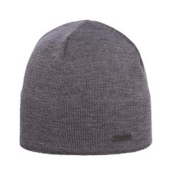 Czapka zimowa dla dorosłych Eisglut Primog Merino wełniana. Szare czapki męskie EISGLUT, na zimę, bez wzorów, z wełny, sportowe. Za 151.00 zł.