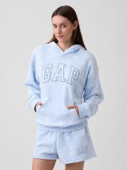 GAP Bluza w kolorze błękitnym rozmiar: L. Niebieskie bluzy z kapturem damskie GAP, l, z materiału. Za 139.95 zł.