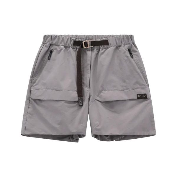Spodenki Bermuda z poliamidu damskie CMP. Szare spodenki sportowe damskie CMP, s, z poliamidu, trekkingowe. Za 430.10 zł.