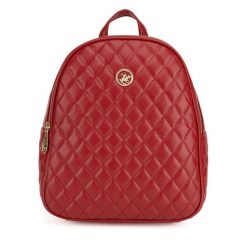 Plecak Beverly Hills Polo Club. Czerwone plecaki damskie Beverly Hills Polo Club, bez wzorów. Za 121.99 zł.