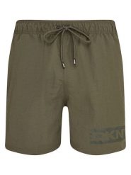 DKNY Szorty kąpielowe w kolorze khaki rozmiar: L. Brązowe szorty sportowe męskie DKNY, l, z materiału, outdoorowe. Za 78.45 zł.