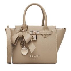 Torebka Nine West. Brązowe torebki klasyczne damskie Nine West, bez wzorów, bez dodatków. Za 329.99 zł.
