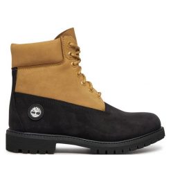 Trapery Timberland. Czarne buty zimowe męskie Timberland, bez zapięcia. Za 849.99 zł.