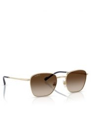 Vogue Okulary przeciwsłoneczne 0VO4322S 53 848/13 Złoty. Żółte okulary przeciwsłoneczne męskie Vogue, z tworzywa sztucznego. Za 369.99 zł.