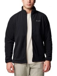 Columbia Kurtka polarowa "Sage Peak" w kolorze czarnym rozmiar: S. Czarne kurtki męskie Columbia, s, bez wzorów, z polaru, bez kaptura. Za 100.99 zł.