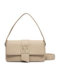 Armani Exchange Torebka XW002592 AF11902 U6208 Beżowy. Brązowe torebki klasyczne damskie Armani Exchange, bez wzorów, ze skóry, bez dodatków. Za 629.99 zł.