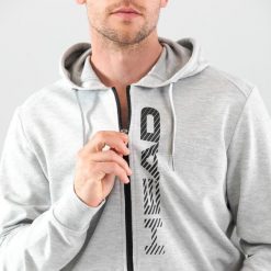 Bluza z kapturem męska Club Fynn. Szare bluzy i bluzki niemowlęce HEAD, bez wzorów, z bawełny, bez ramiączek, z kapturem. Za 343.00 zł.