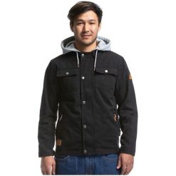 MEATFLY Męska kurtka Taras Cotton Jack et A- Black (rozmiar L). Czarne kurtki męskie Meatfly, na jesień, l, bez wzorów, bez kaptura. W wyprzedaży za 213.00 zł.