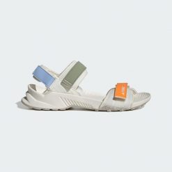 Sandały Terrex Hydroterra. Białe sandały damskie Adidas, bez zapięcia. Za 239.00 zł.