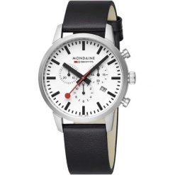 Zegarek męski Mondaine MSD.41411.LBV, Quartz, 41mm, 5ATM. Szare zegarki męskie MONDAINE, ze stali. Za 2,041.65 zł.