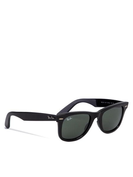 Ray-Ban Okulary przeciwsłoneczne Original Wayfarer Classic 0RB2140 901 Czarny. Czarne okulary przeciwsłoneczne damskie Ray-Ban. Za 719.99 zł.