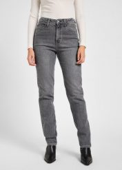 DAMSKIE SPODNIE LEE CAROL STEEL YOURSELF 112355214. Spodnie materiałowe damskie Lee, bez wzorów, z jeansu. Za 219.99 zł.