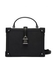 KARL LAGERFELD Torebka B1W30100 Czarny. Czarne torebki klasyczne damskie Karl Lagerfeld, bez wzorów, ze skóry, bez dodatków. Za 1,299.00 zł.