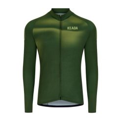 Damska koszulka rowerowa z długim rękawem - Onwards Four. Zielone topy sportowe damskie KEADA SPORTS, l, bez wzorów, z dresówki, bez ramiączek. Za 332.00 zł.