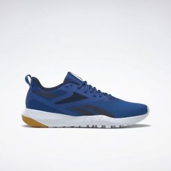 Buty do chodzenia męskie Reebok Flexagon Force 4. Brązowe buty sportowe na co dzień męskie Reebok, z materiału, bez zapięcia, trekkingowe. Za 259.99 zł.