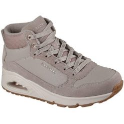 Buty Skechers Uno - Stacre Shine, Dla obu płci. Brązowe buty trekkingowe męskie Skechers, ze skóry ekologicznej, bez zapięcia, trekkingowe, Skechers Sport. Za 590.00 zł.