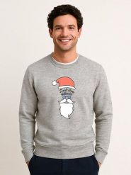 WOOOP Bluza "Dont stop believin" w kolorze szarym rozmiar: L. Szare bluzy bez kaptura męskie Wooop, l, z bawełny. Za 135.17 zł.