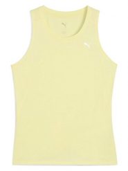Puma Top "Velocity" w kolorze żółtym do biegania rozmiar: S. Żółte topy damskie Puma, s, bez wzorów, z materiału, bez kołnierzyka. Za 69.58 zł.